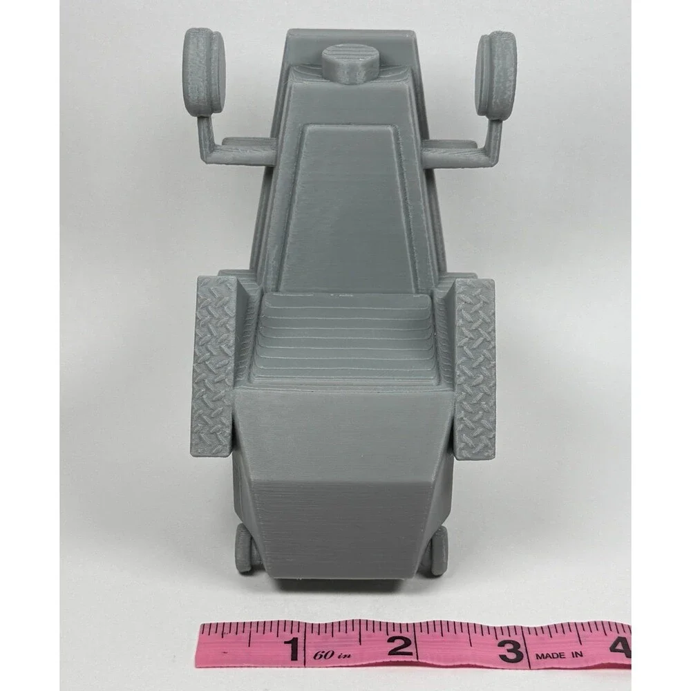 Star Trek TOS dagger of the mind torture chair paintable gray plastic